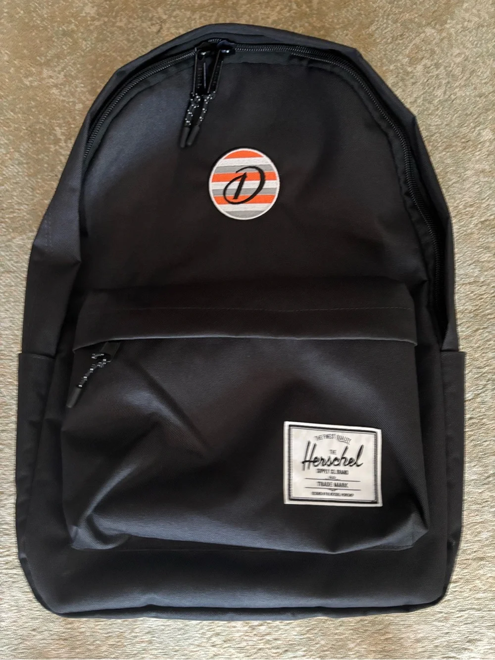 Herschel Classic XL Backpack Black 30L Laptop School Bag NWT